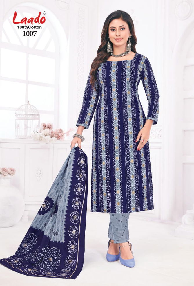 Princess Vol 1 By Laado Printed Pure Cotton Dress Material Suppliers In India